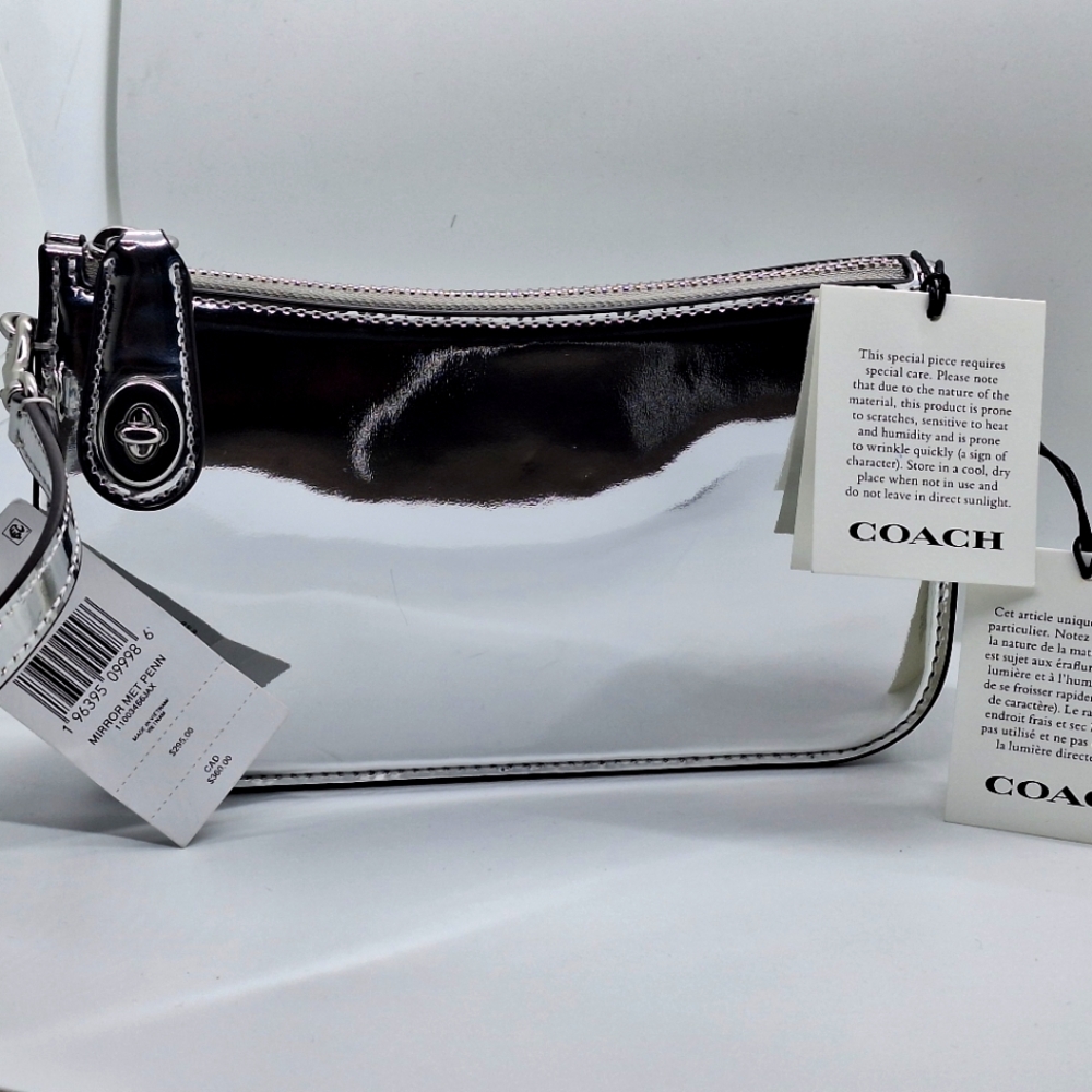 Platinum Coach Handbag